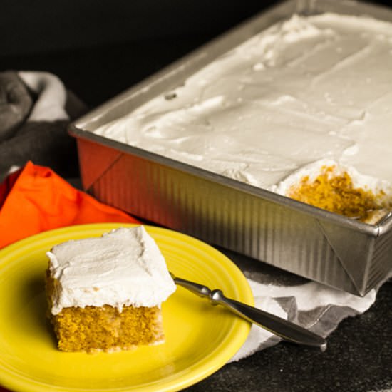 Pumpkin Tres Leches Cake