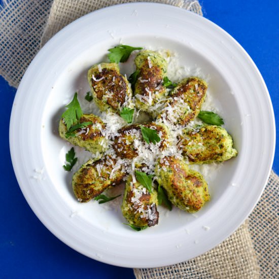 Kohlrabi and Kale Gnocchi