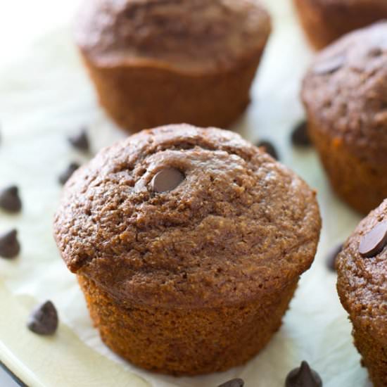 Double Chocolate Brownie Muffins