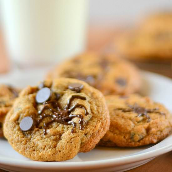 Creepy Chocolate Chip Cookies