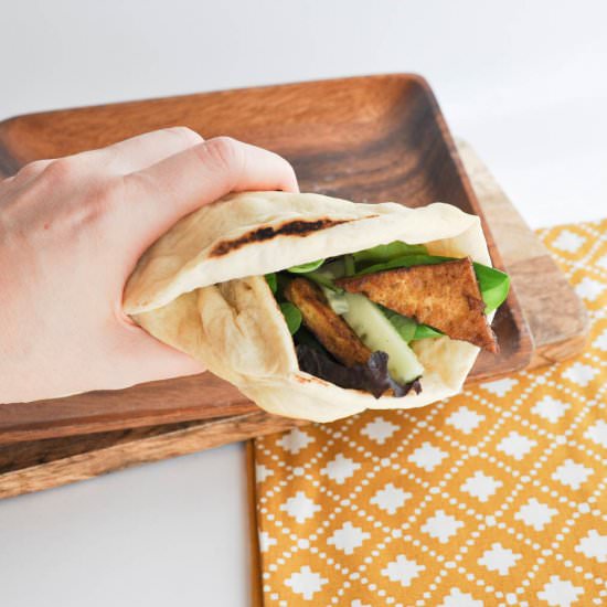 Crispy Tofu Wrap