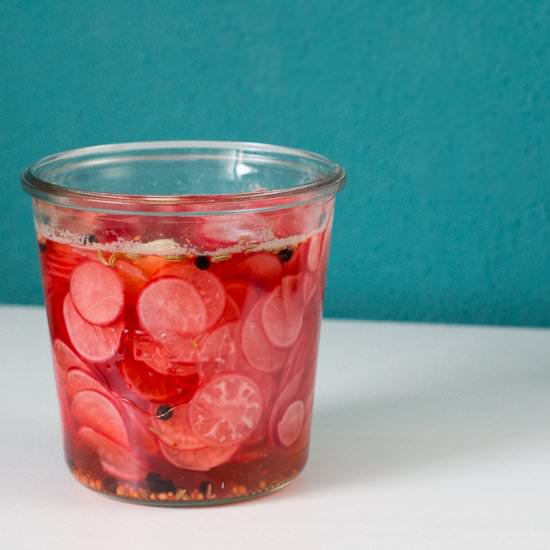 Pickled Radishes