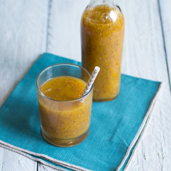 Mango Coconut Chia Drink