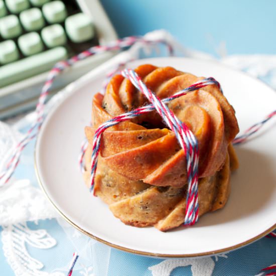 Gluten Free Persimmon Cakes