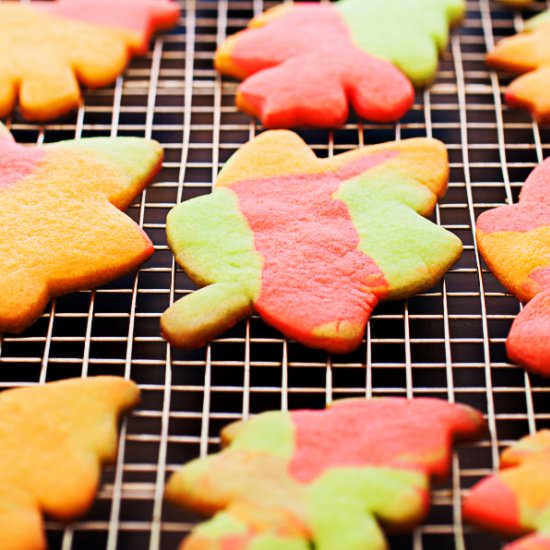 Fall Leaves Sugar Cookies