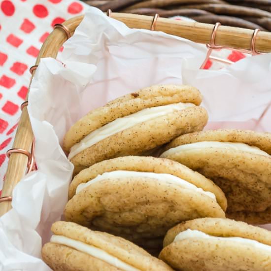 Snickerdoodle Sandwich Cookies