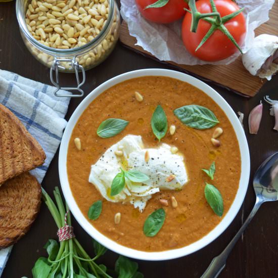 Italian Zuppa Caprese