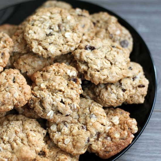 Oatmeal Raisin Cookies