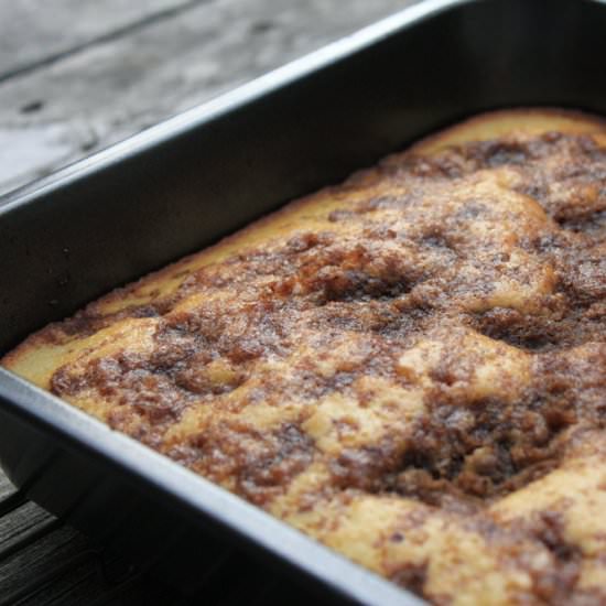 Cinnamon and Brown Sugar Coffee Cake