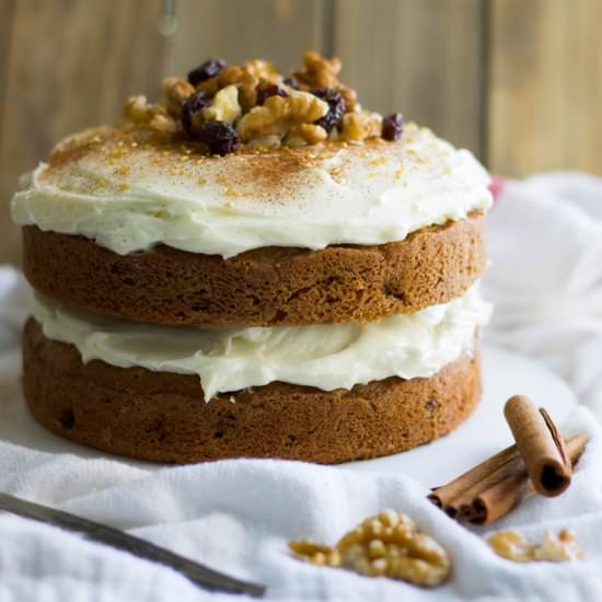 Spiced Walnut Cake