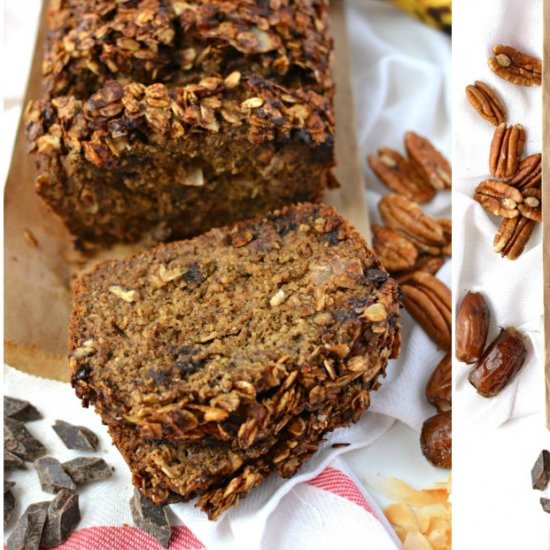 Date-sweetened Banana Bread