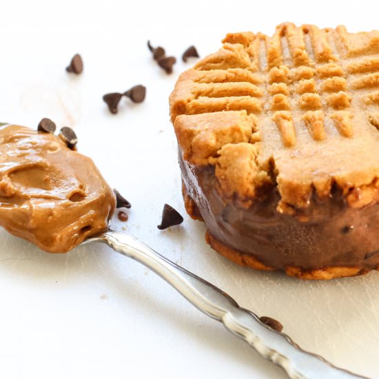 Peanut Butter Ice Cream Sandwich