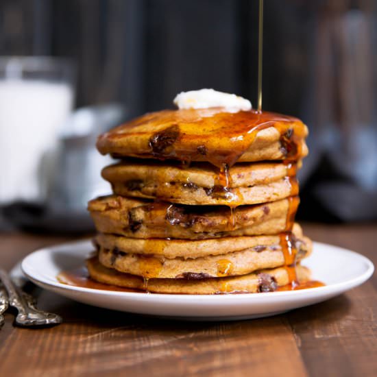 Healthy Pumpkin Pancakes