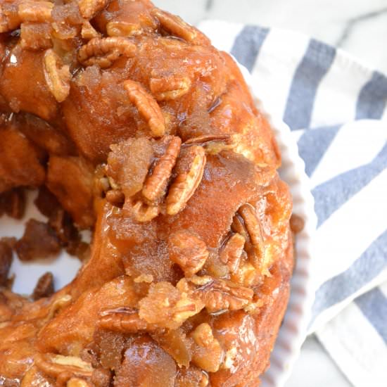 Cinnamon Pecan Monkey Bread