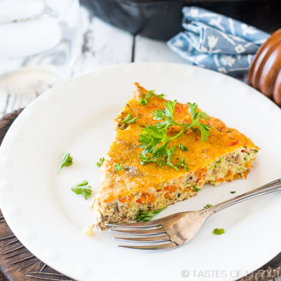 Vegetable and Sausage Frittata
