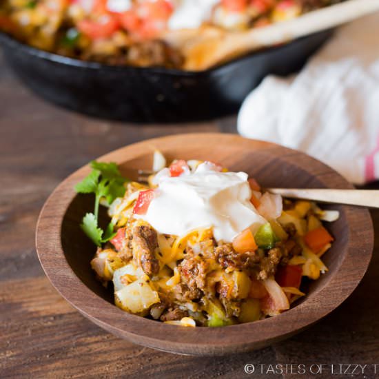 Skillet Mexican Potatoes
