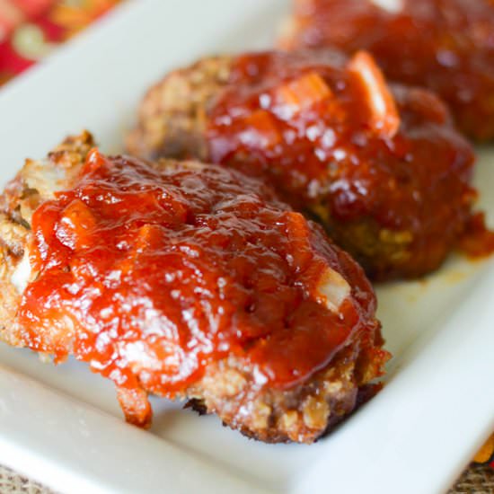 Gluten Free Mini Meatloaf