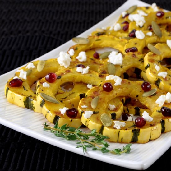 Herb Roasted Delicata Squash