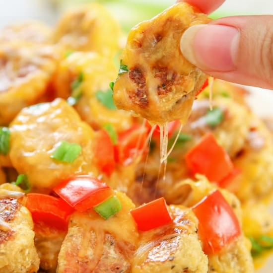 Cauliflower Tot Nachos