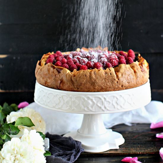 Crepe Stuffed New York Cheesecake