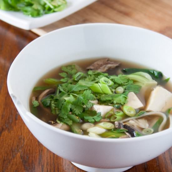 Tofu Noodle Soup