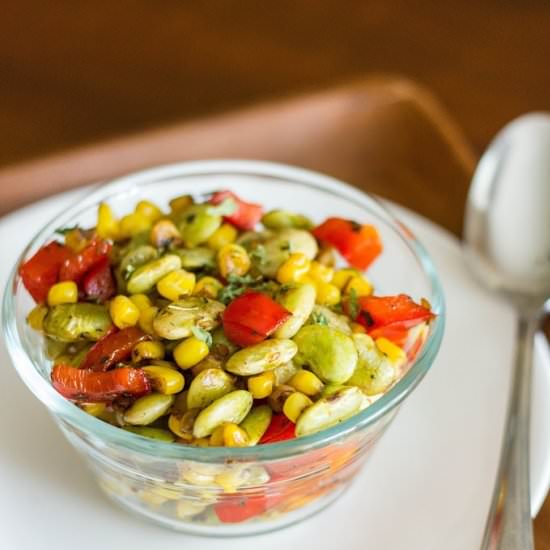 Balsamic Succotash