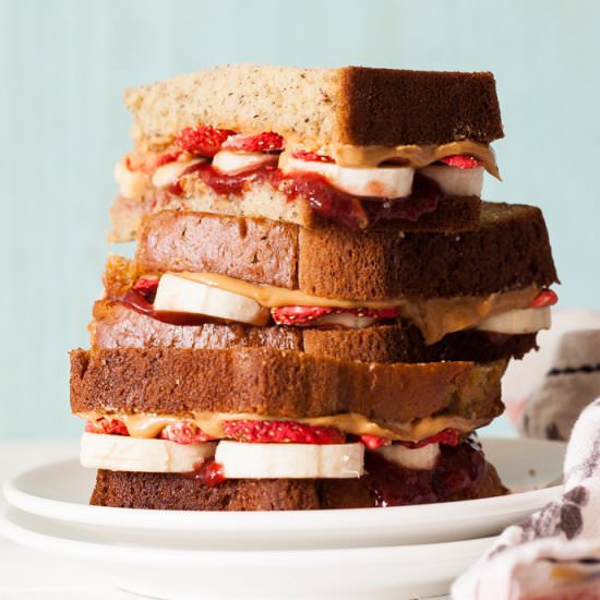 Banana Berry Monster PB&J