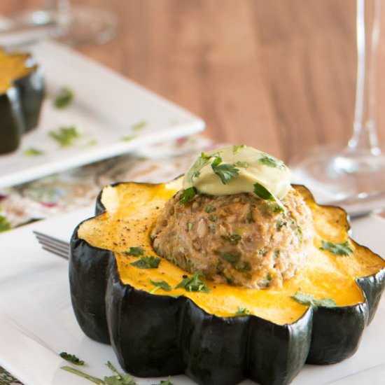 Stuffed Acorn Squash