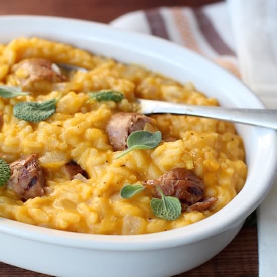 Roasted Butternut Squash Risotto