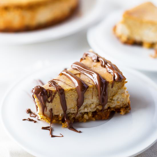 Spiced Pumpkin Cheesecake