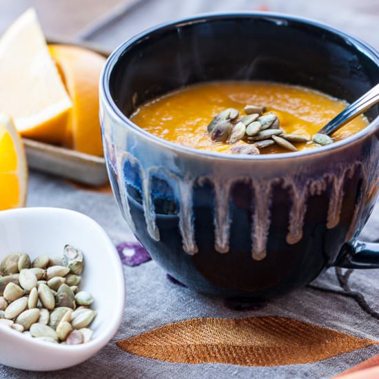 Gingered Carrot Soup