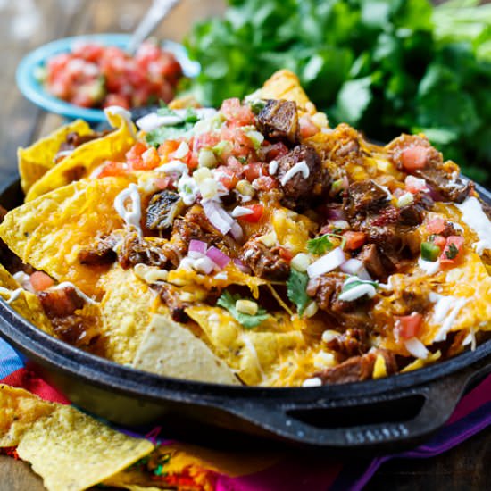 BBQ Brisket Nachos