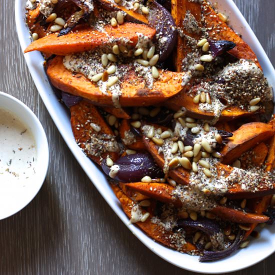 Sweet Potato with Tahini & Za’atar