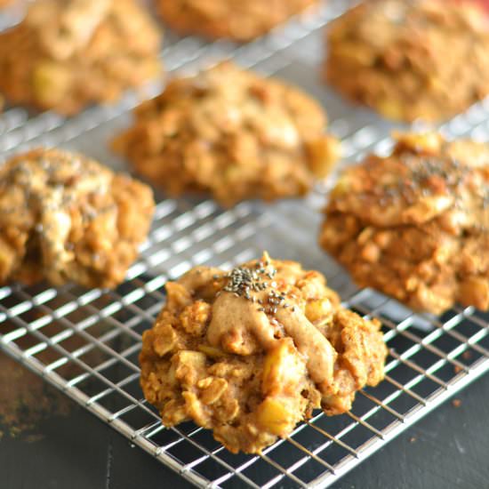 Apple Peanut Butter Cookies