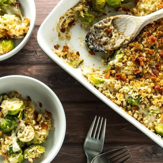 Brussels Sprouts Gratin