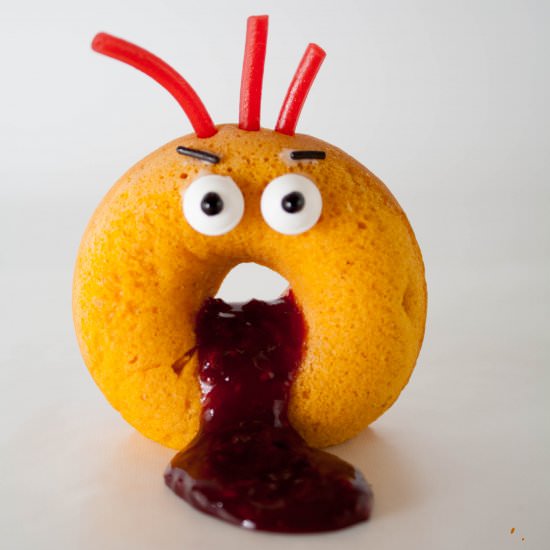 Gross Guy Halloween Doughnuts