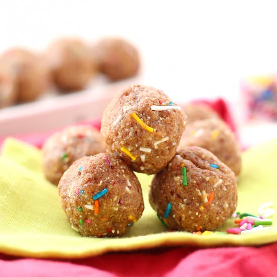 Cake Batter Energy Balls