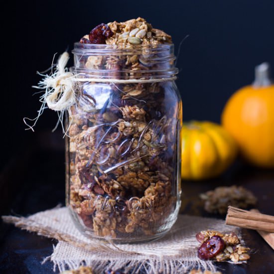 Pumpkin Spice Granola