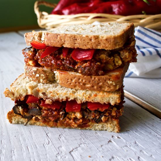 Italian Stuffed Meat Loaf