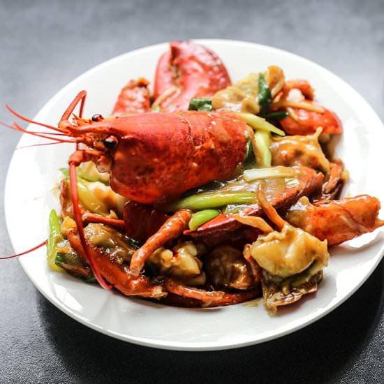 Cantonese Style Ginger Lobster