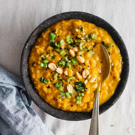 Creamy Sweet Potato and Peanut Stew