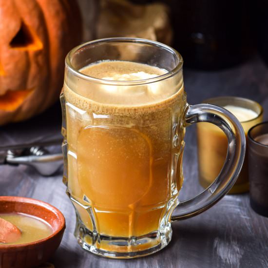 Butterbeer Ice Cream Floats