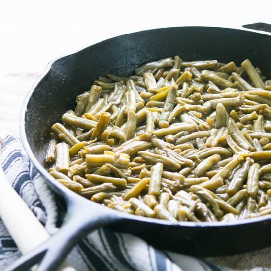 healthy southern style green beans