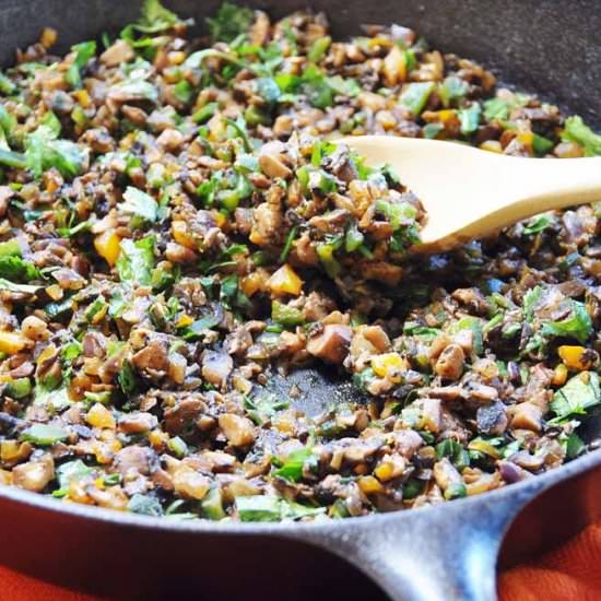 Smoky Mushroom Tinga