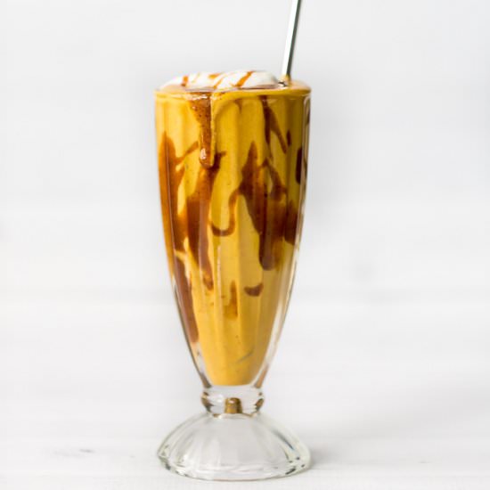 Caramel Pumpkin Spice Shake