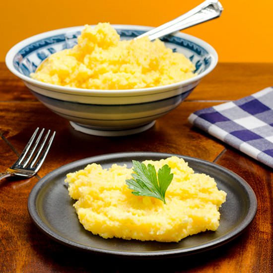 Easy No-Stir Oven Polenta