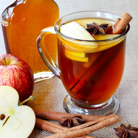 Apple Brandy Hot Toddy
