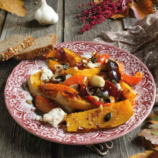 Butternut Squash Salad with Feta