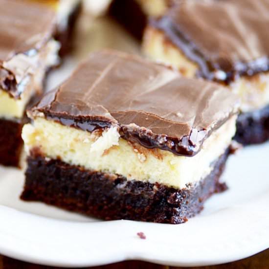 Cheesecake Brownies