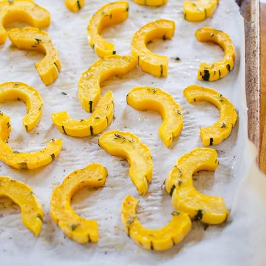 Roasted Delicata Squash